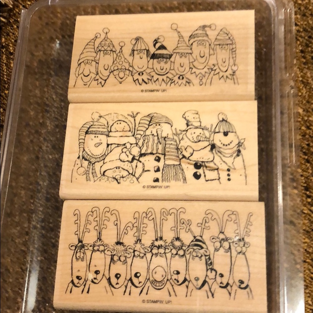 Stampin Up Rubber Stamps Holiday Lineup